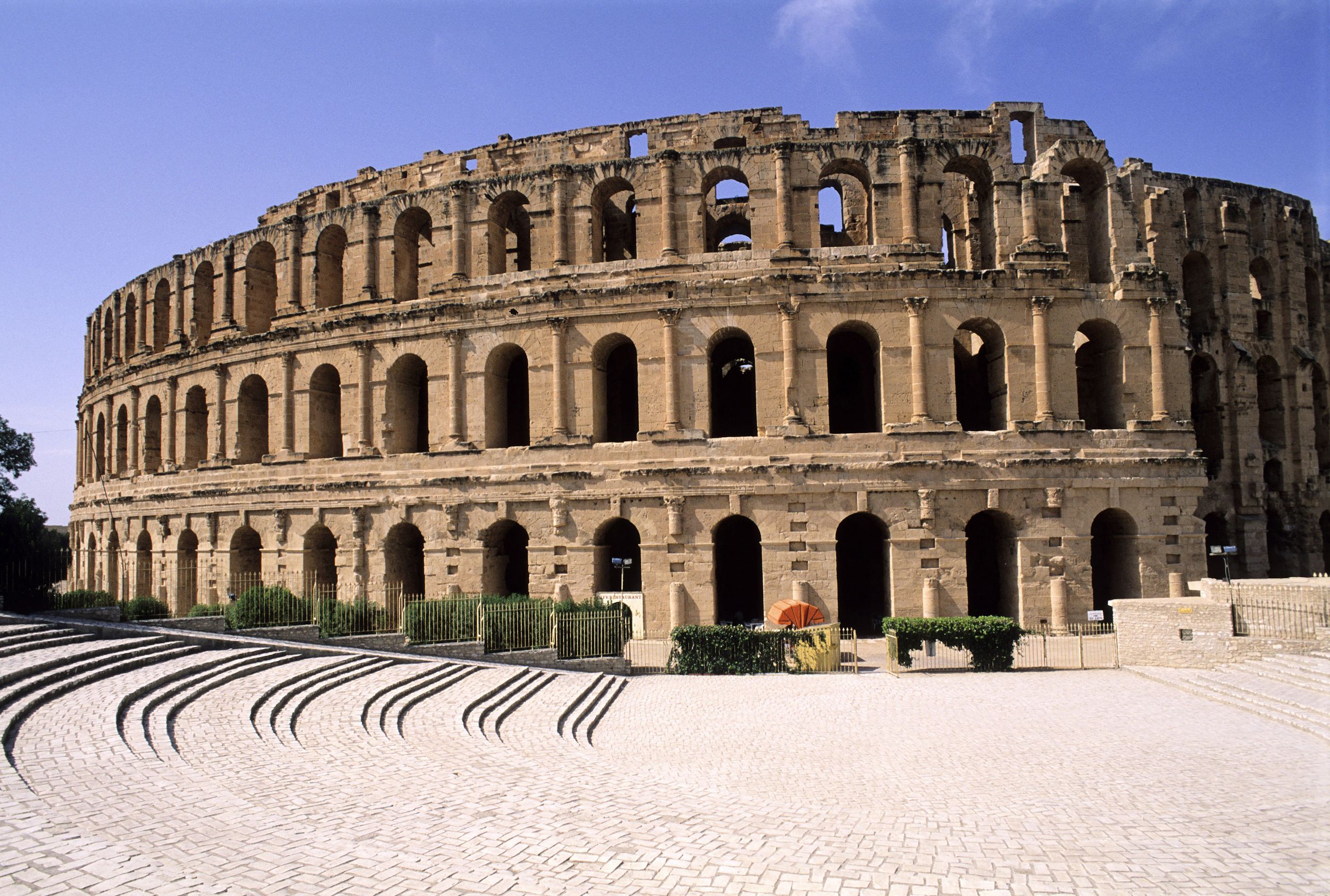 Az El Dzsem-i aréna.