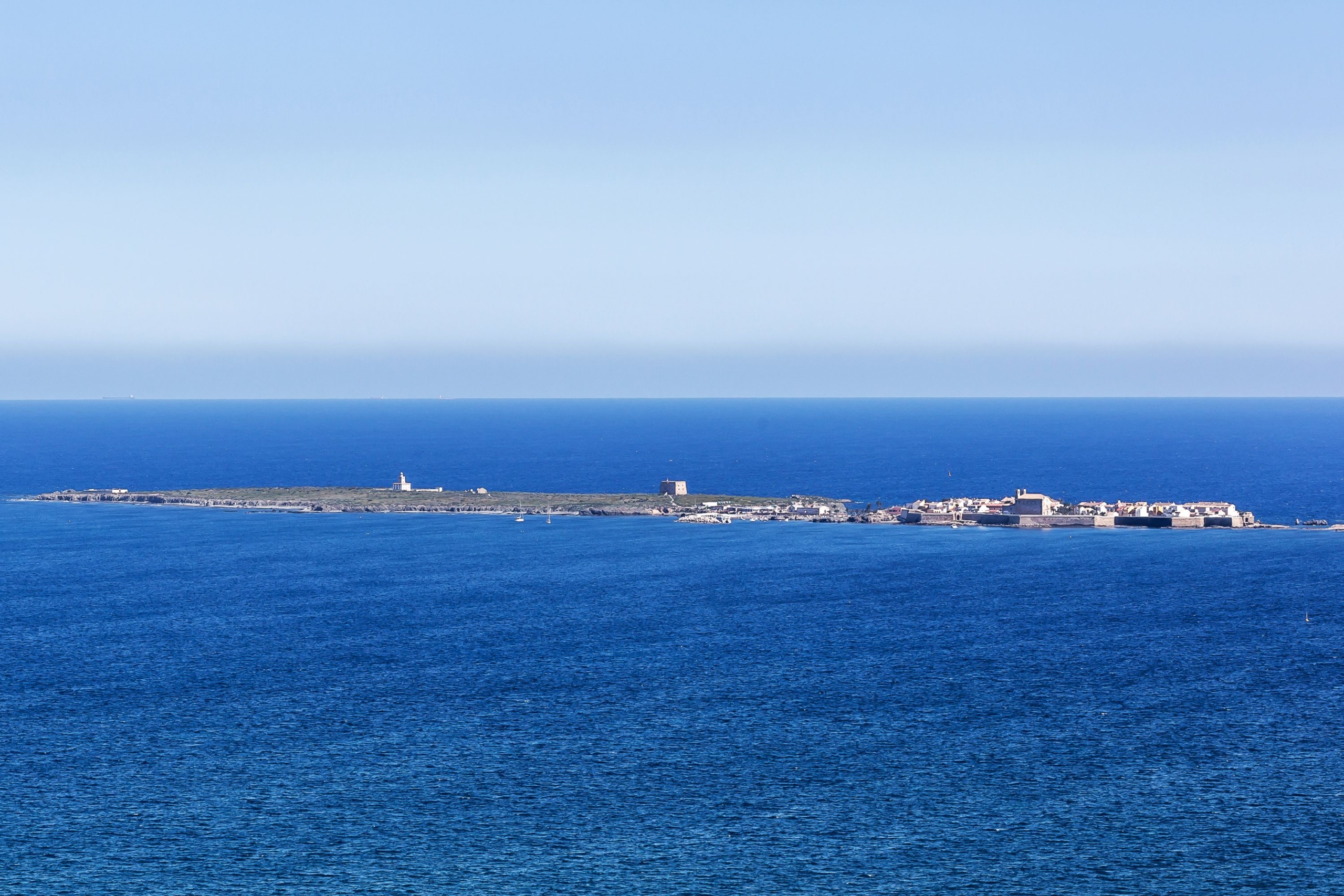 Tabarca szigete Spanyolországban.