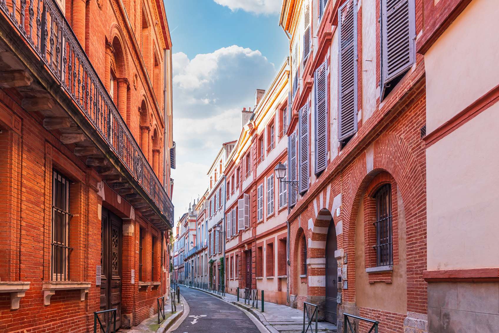Toulouse egyik utcája