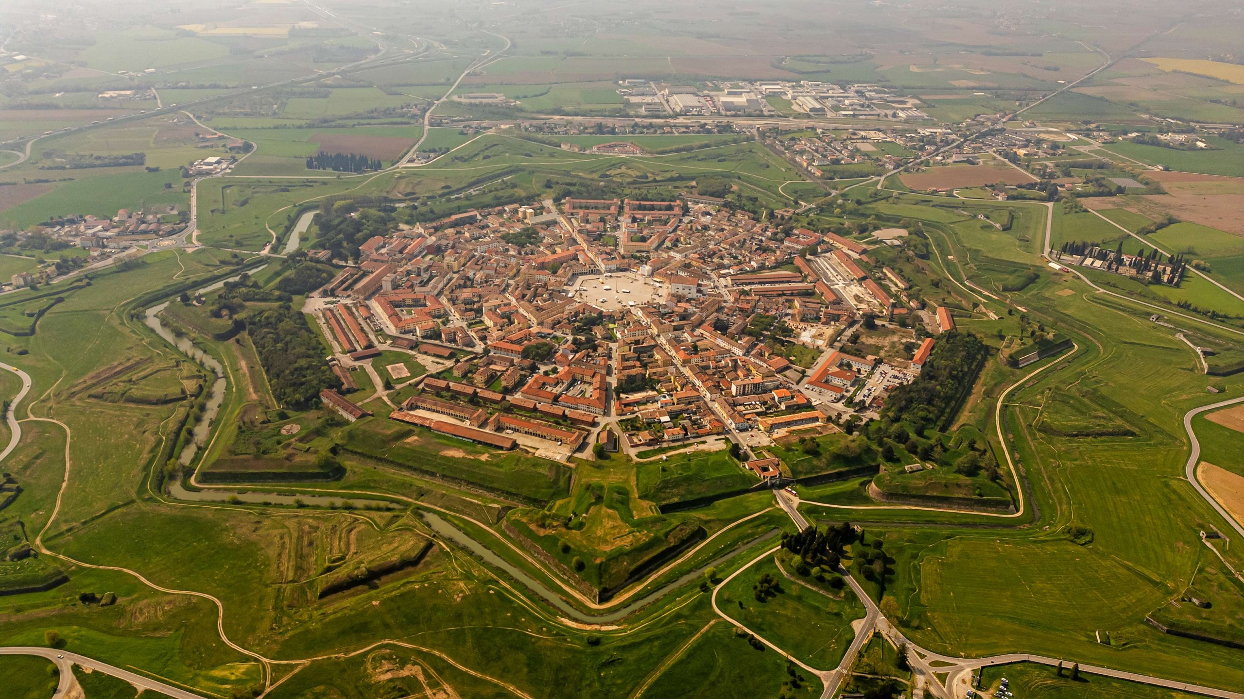 Palmanova a magasból