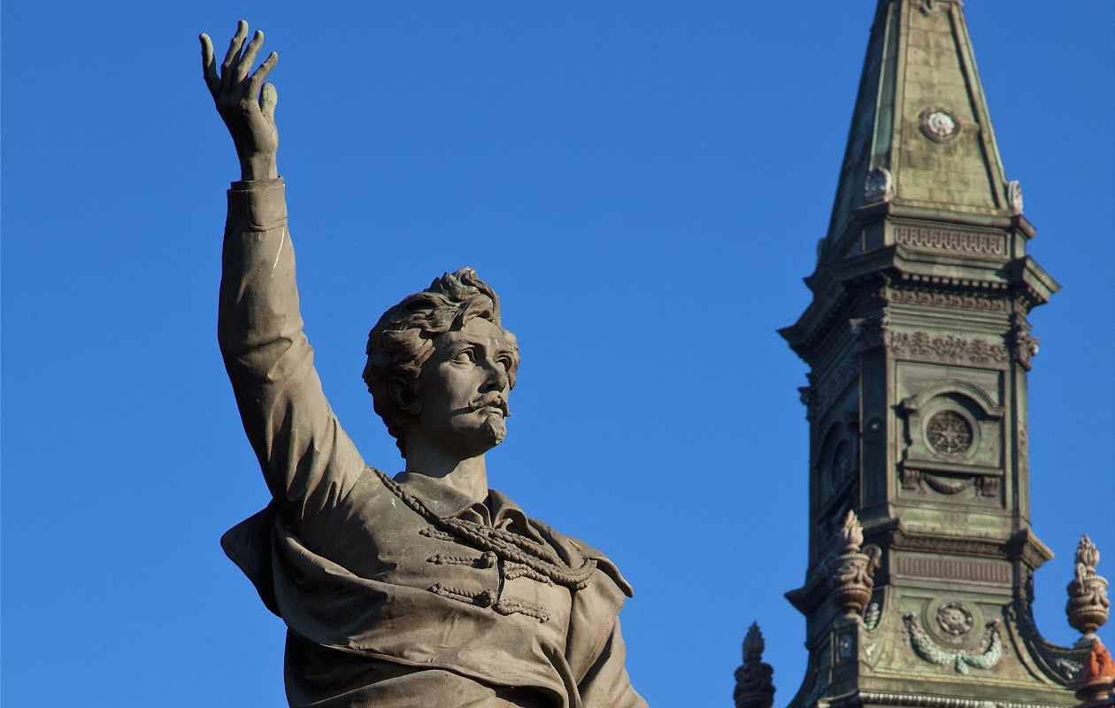 Petőfi szobra Budapesten