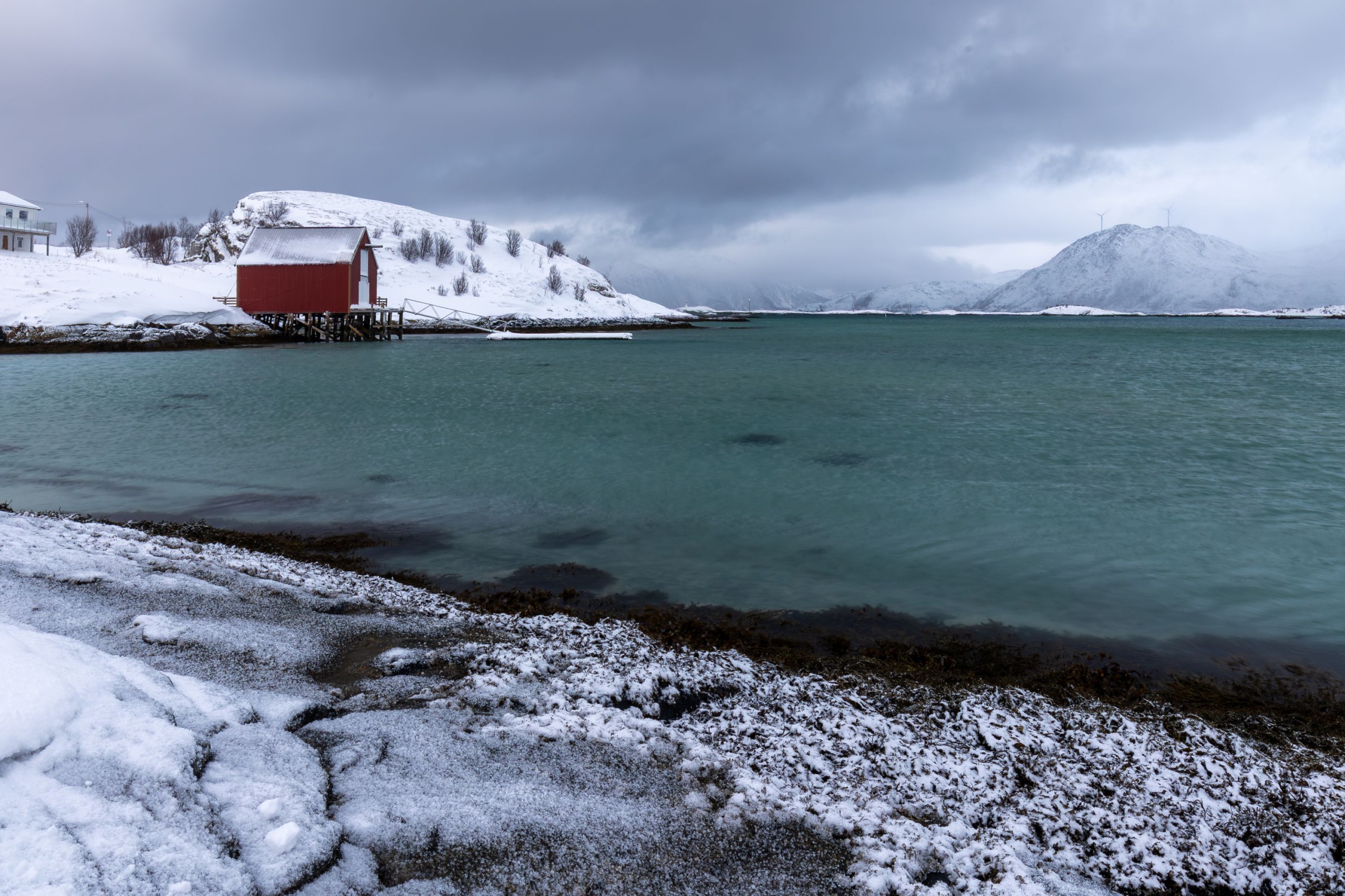 Sommarøy szigete Norvégiában.