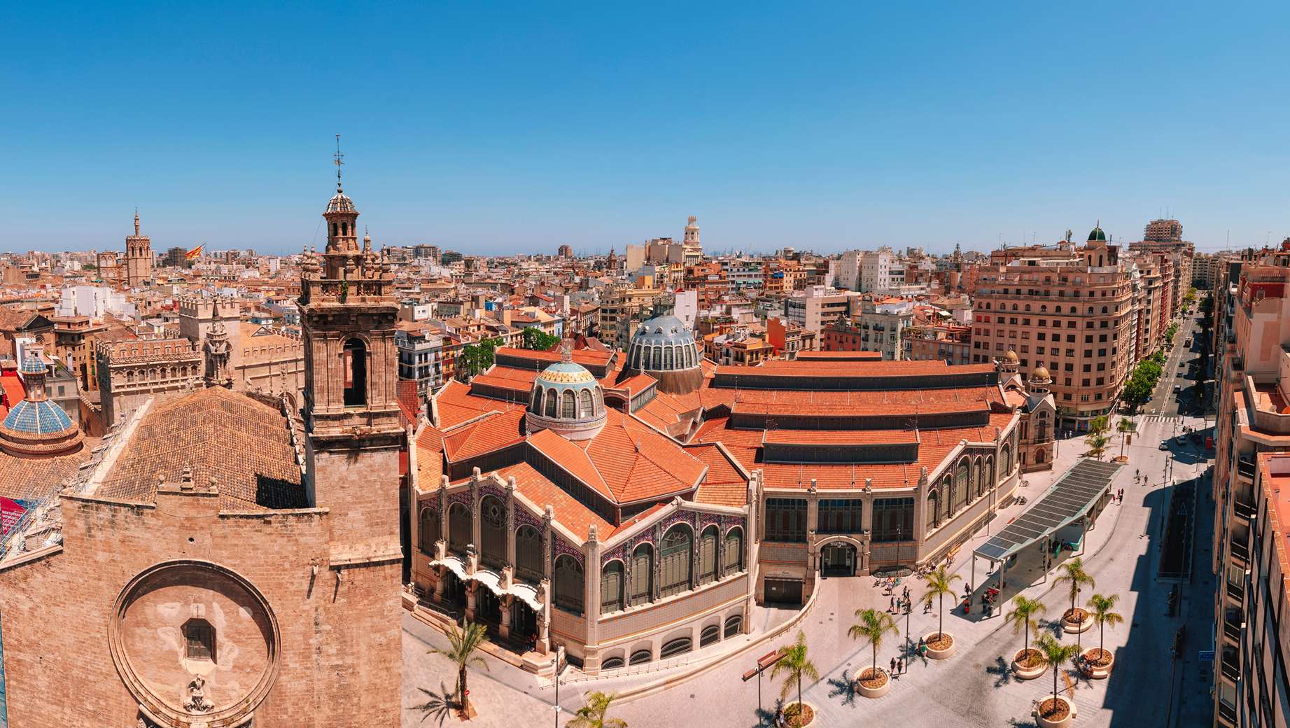 Valenciai piac kívülről