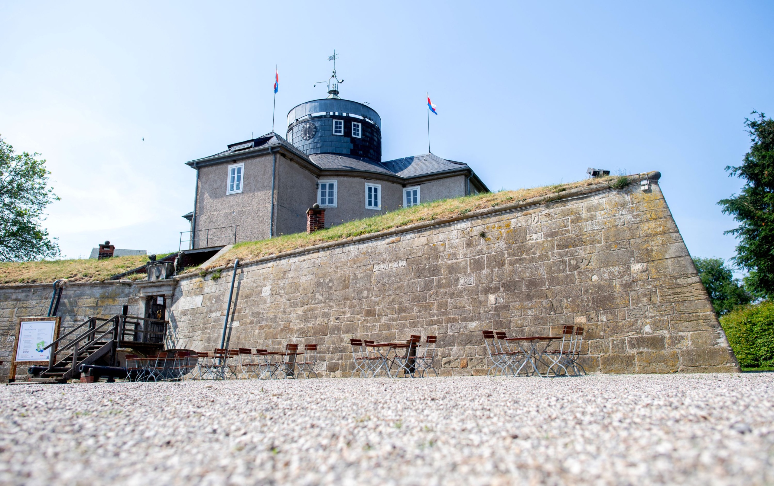 Wilhelmstein Németország legkisebb lakott szigete.