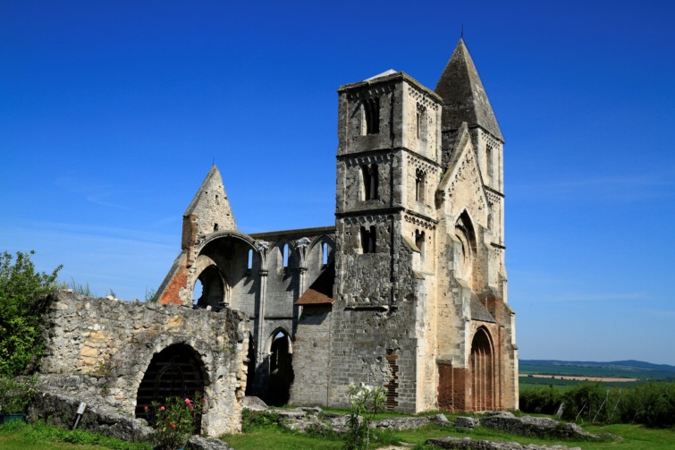 A zsámbéki templomrom.