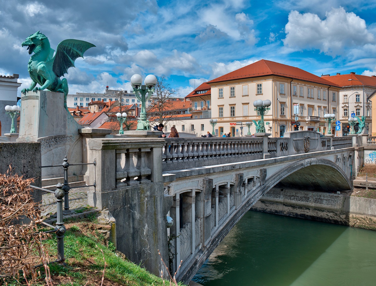 Ljubljana, Sárkányhíd