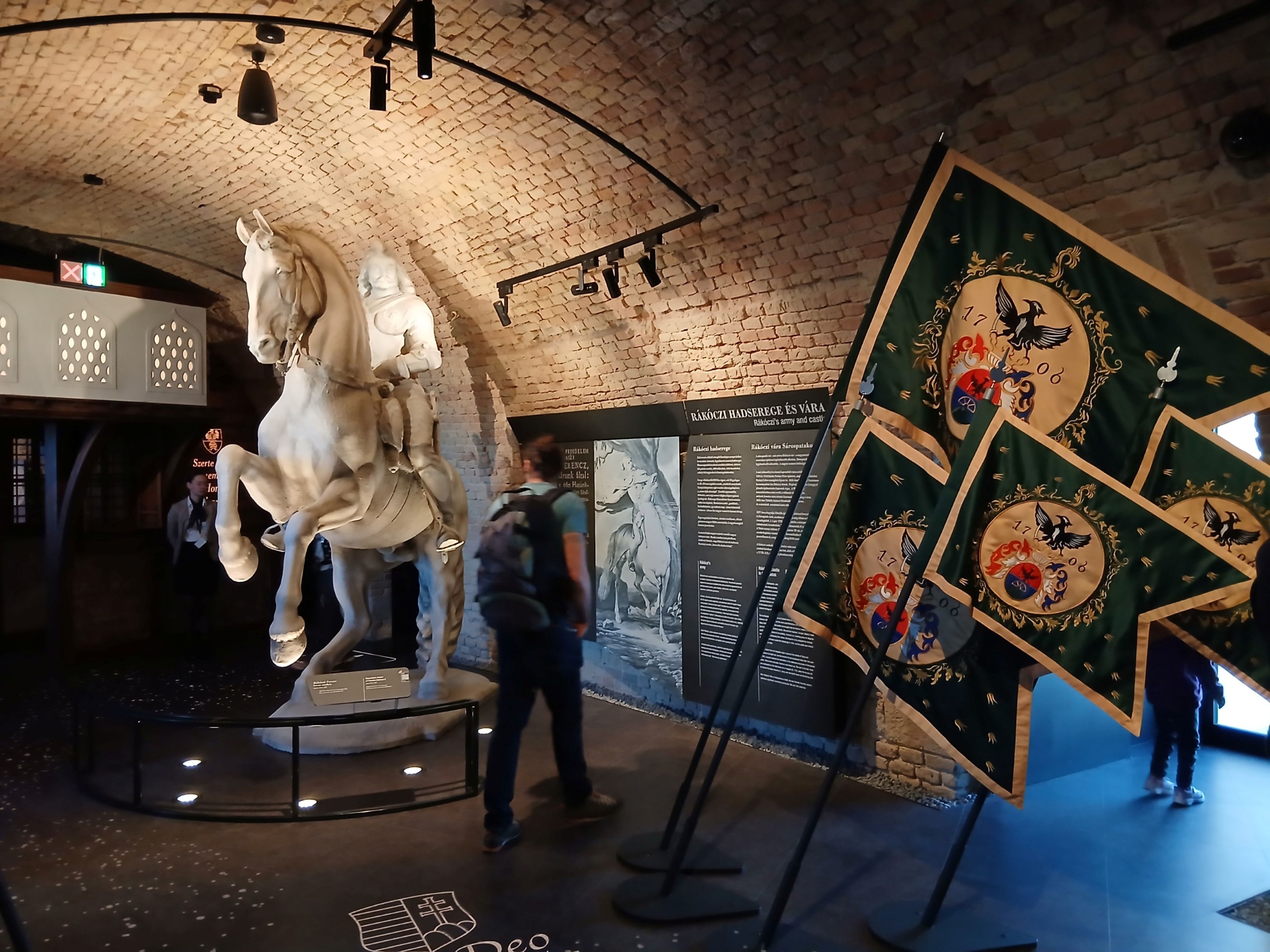 Installáció a Citadellában.