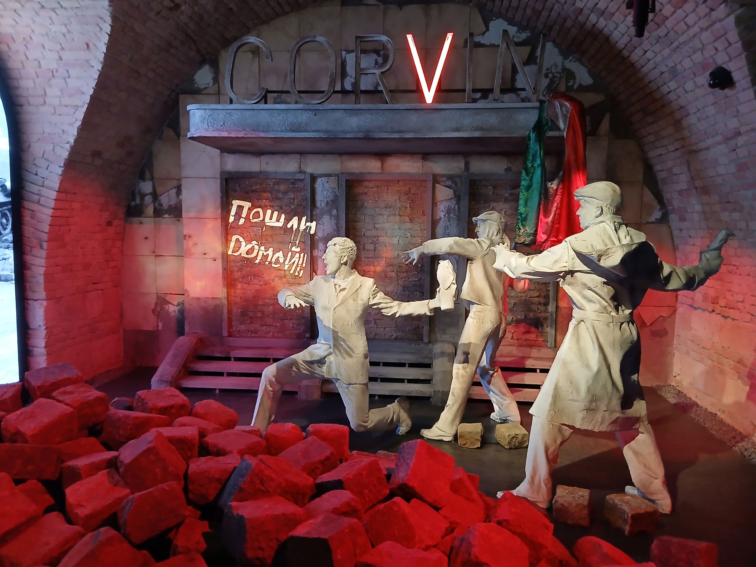 Installáció a Citadellában.