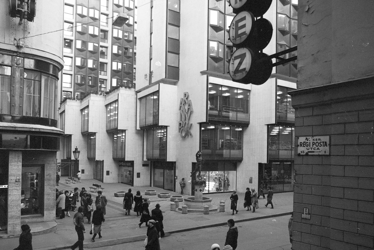 Fontana áruház az V. kerületben