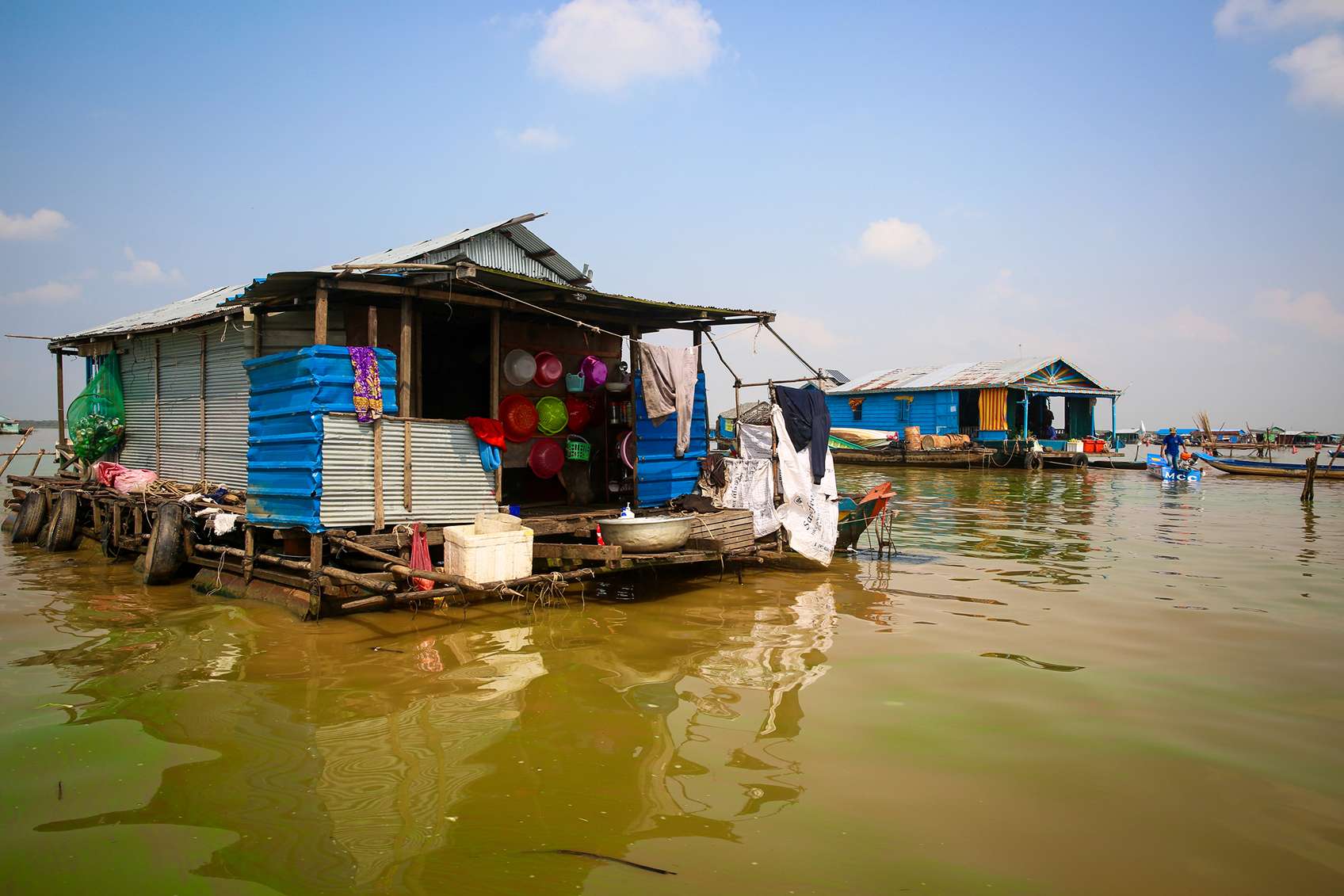 vízi házak cölöpökön