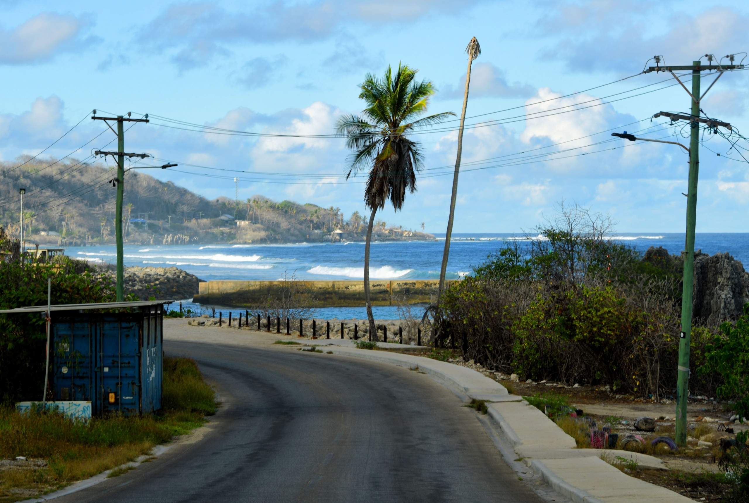 Tengerparti autóút.