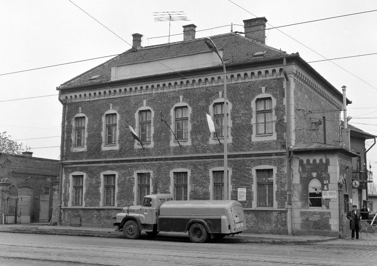 Óbudai kocsiszín, amikor még állt