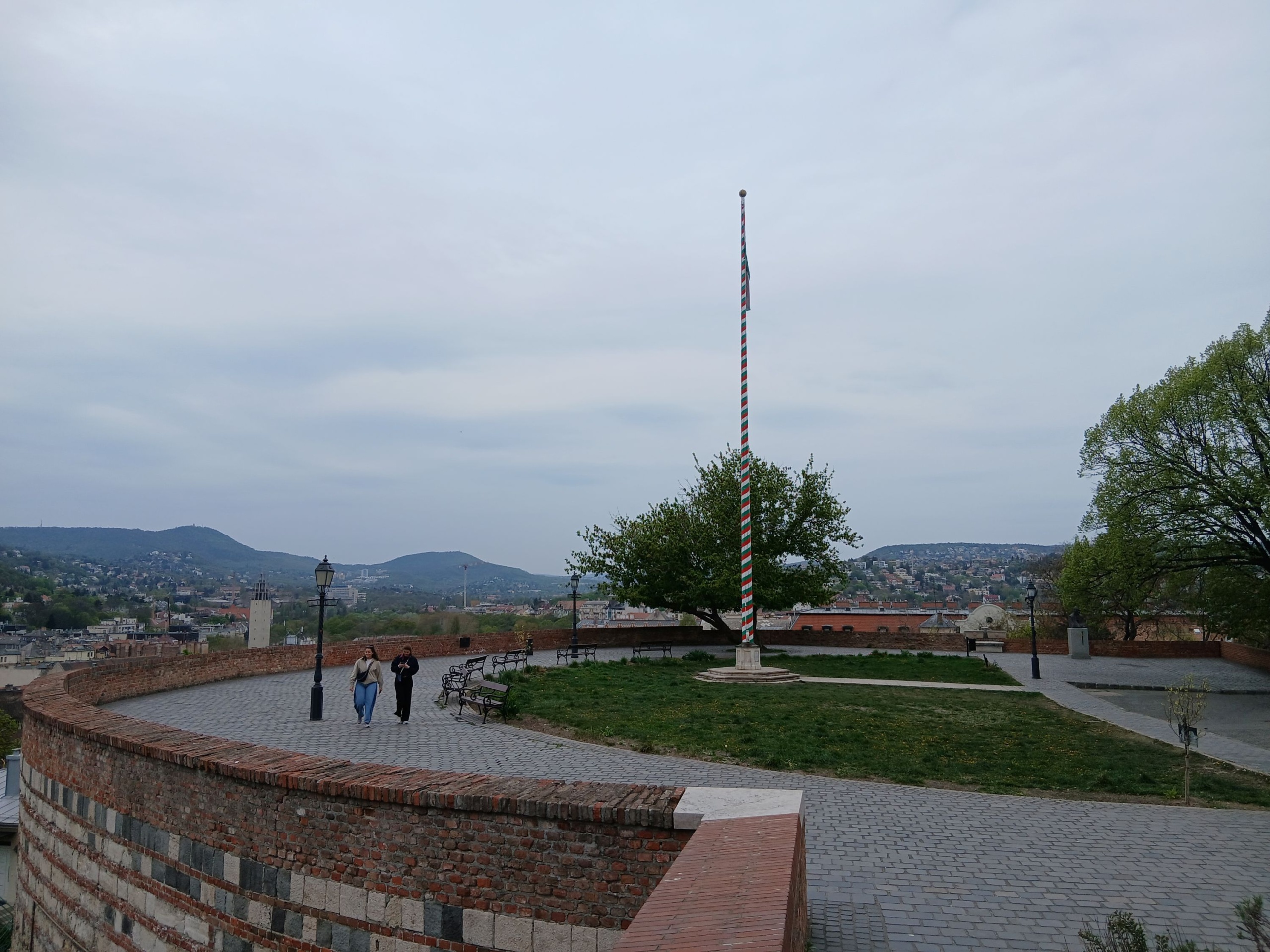 Az Esztergomi rondella a Budai várnál.