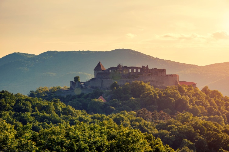 A visegrádi Fellegvár.