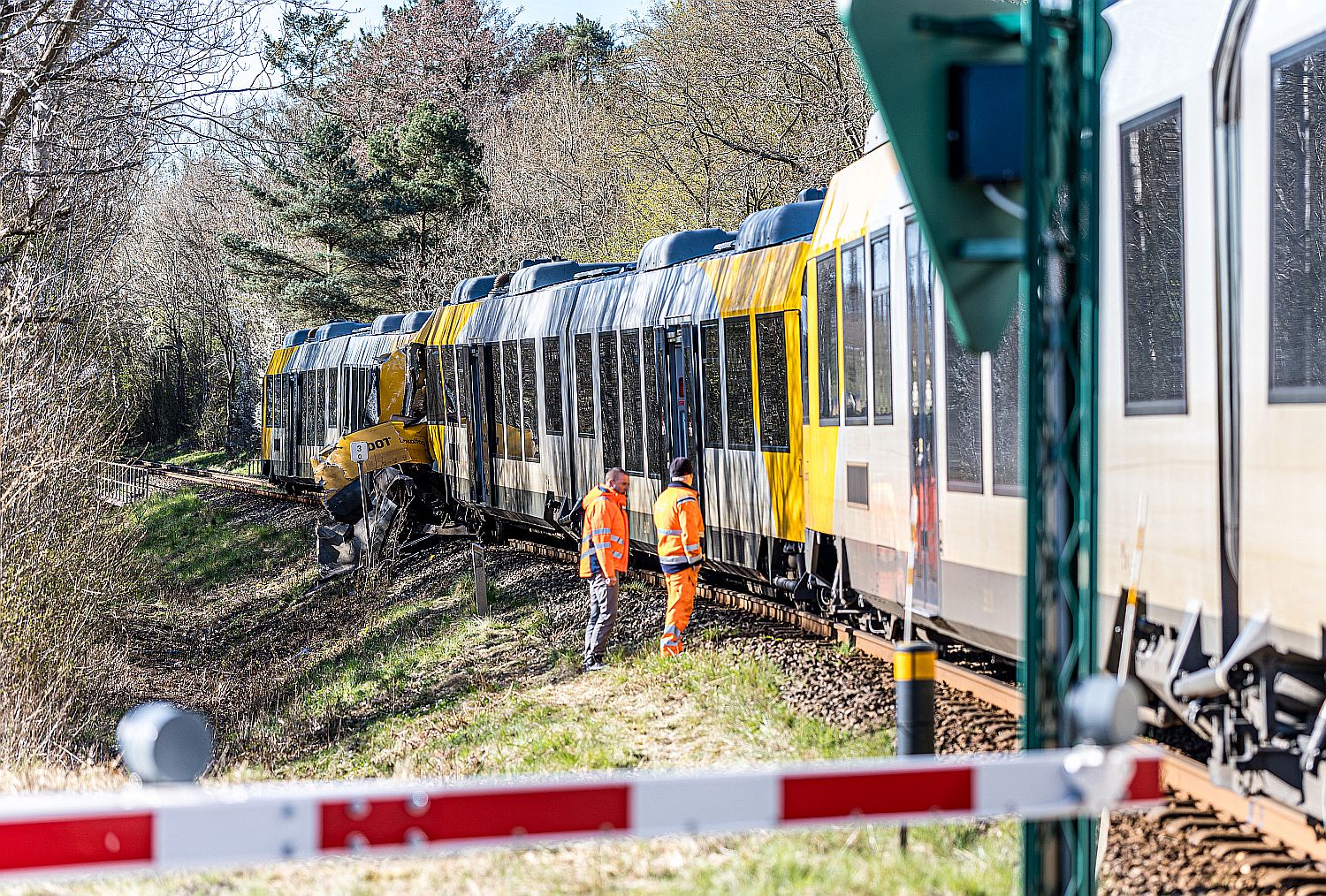 Vonatszerencsétlenség.