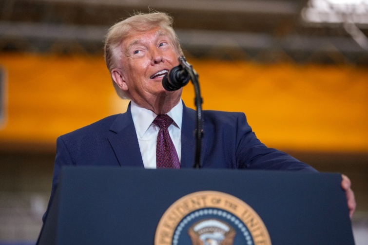 Donald Trump, az Egyesült Államok elnöke.