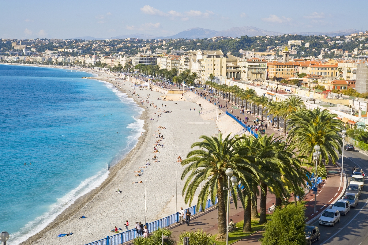 Nizza a Francia Riviéra gyöngyszeme