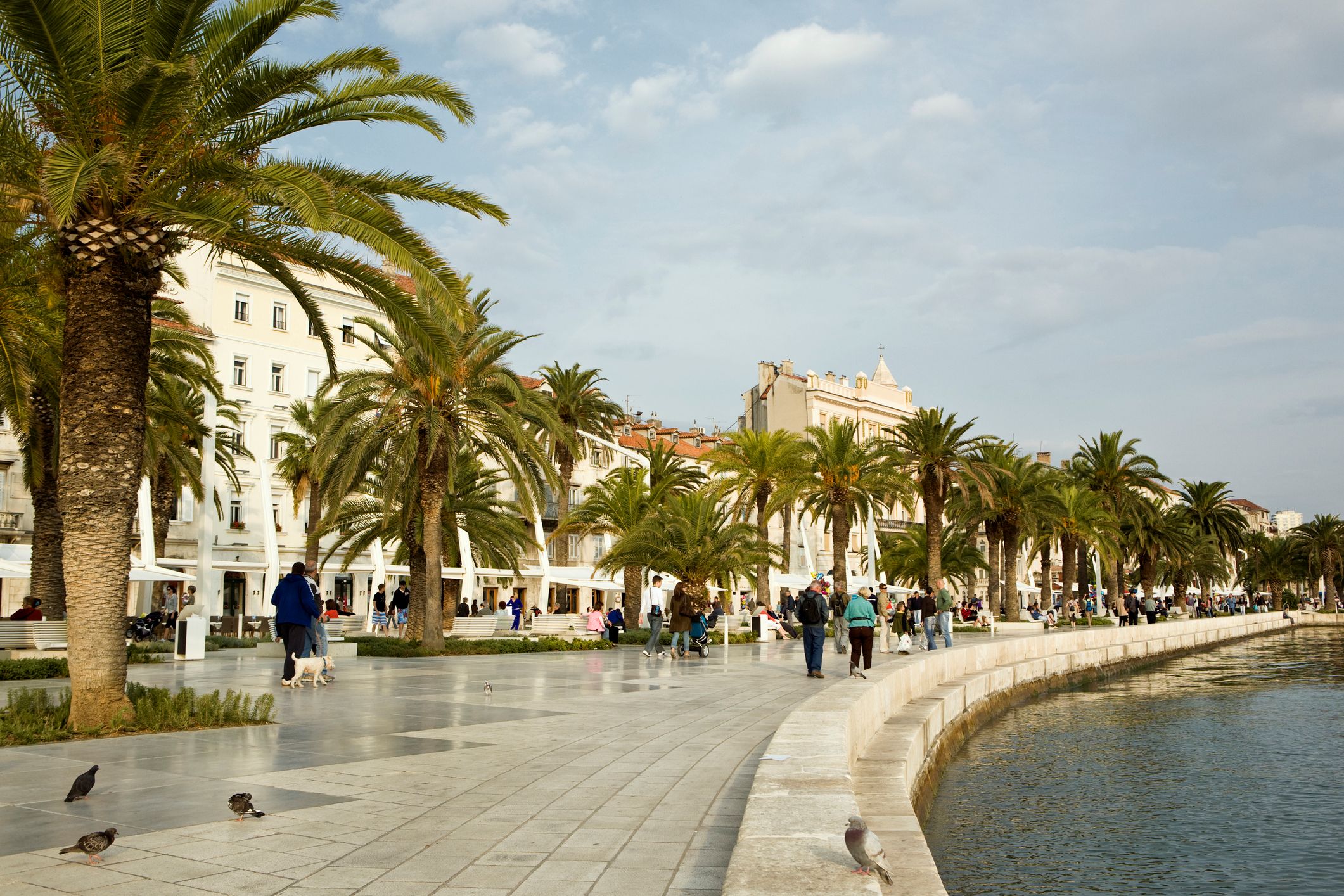 Riva sétány, Split.