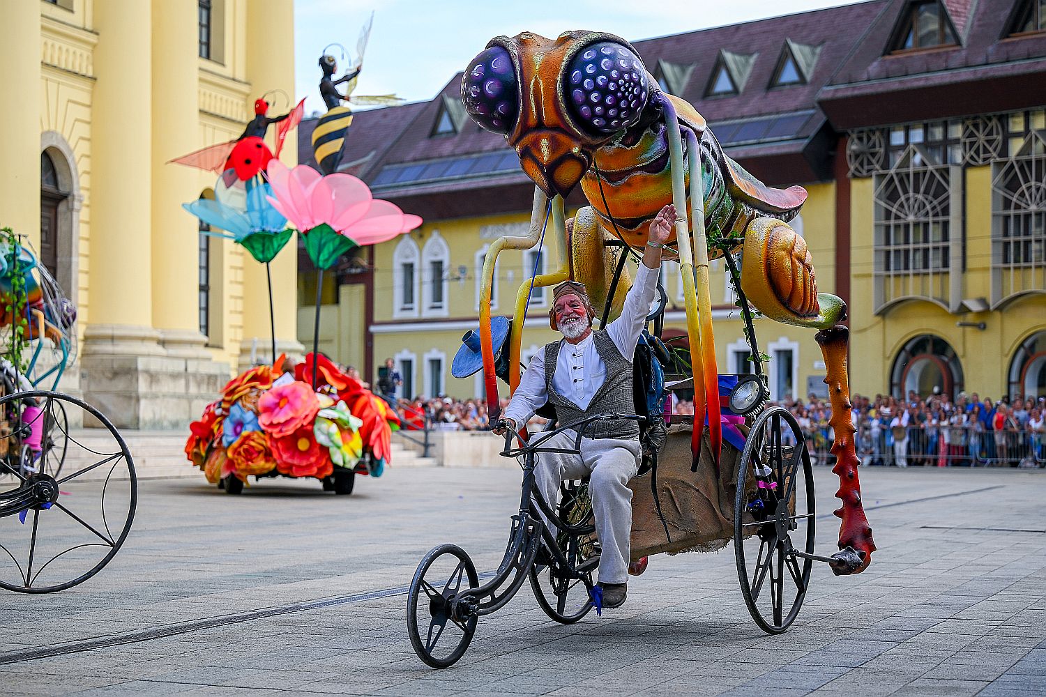 A 2026-os Debreceni Virágkarnevál résztvevői.
