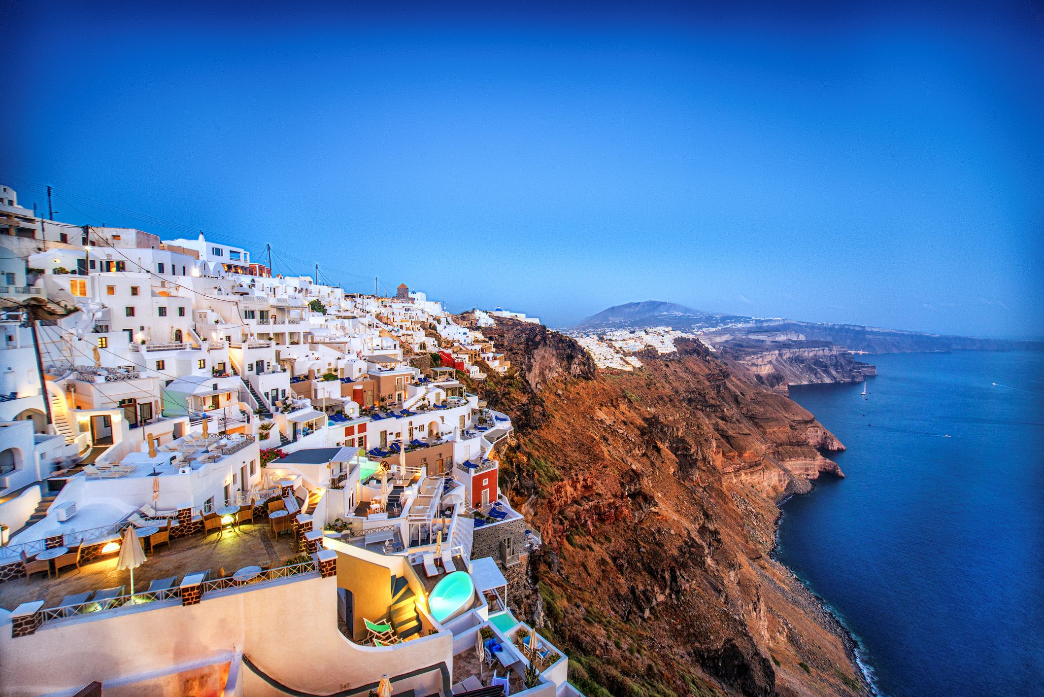 Fira, Szantorini.