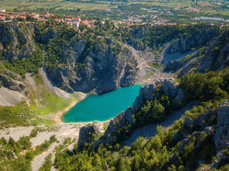 kek-to-horvatorszag - Startlap Utazás A Kék-tó, vagyis a Modro jezero Horvátországban