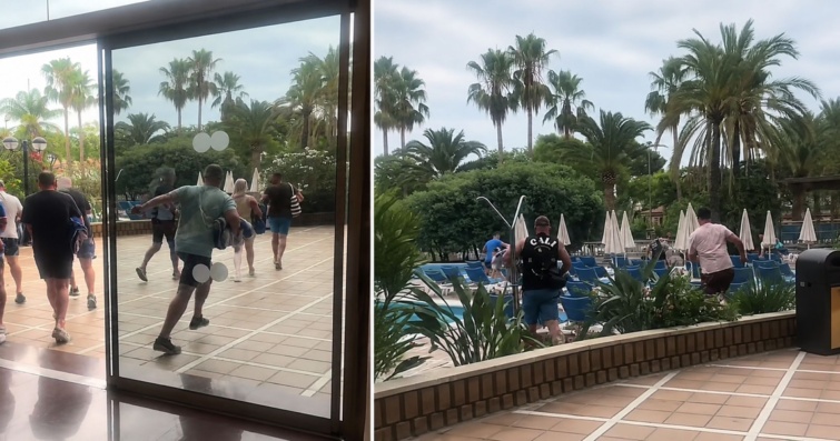 napagyhaboru-spanyol-hotel - Startlap Utazás Kitört a napágyháború egy spanyol hotelben.