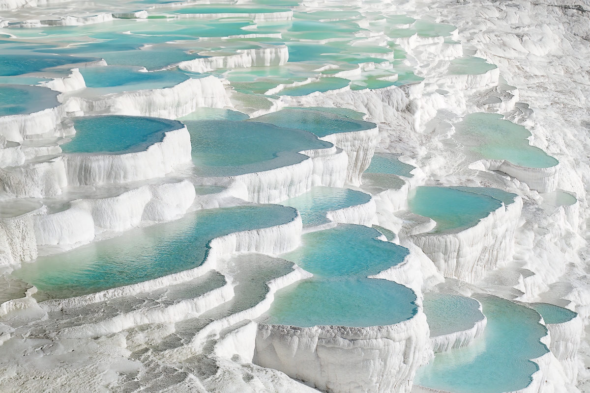 Pamukkale Turkey - Startlap Utazás Pamukkale egy természeti látványosság Denizli tartományban, Törökország délnyugati részén