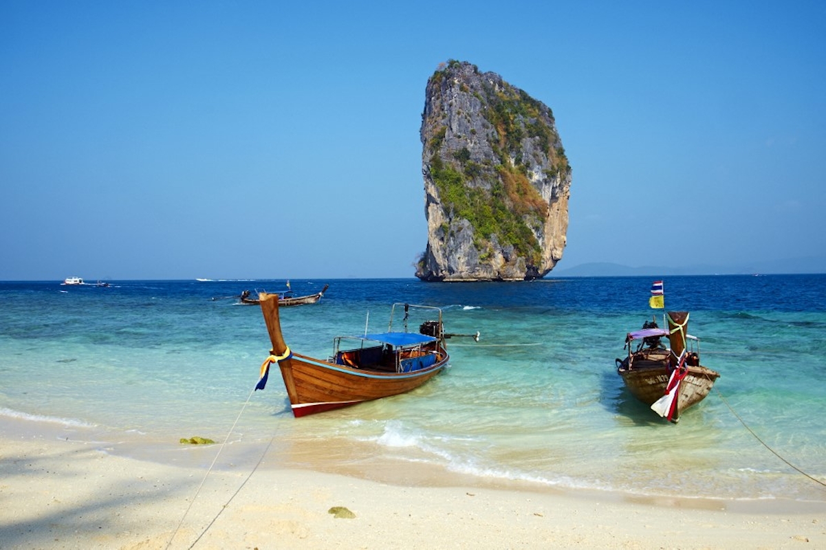 Ao Phra Nang-öböl, Ko Poda sziget, Krabi tartomány, Thaiföld