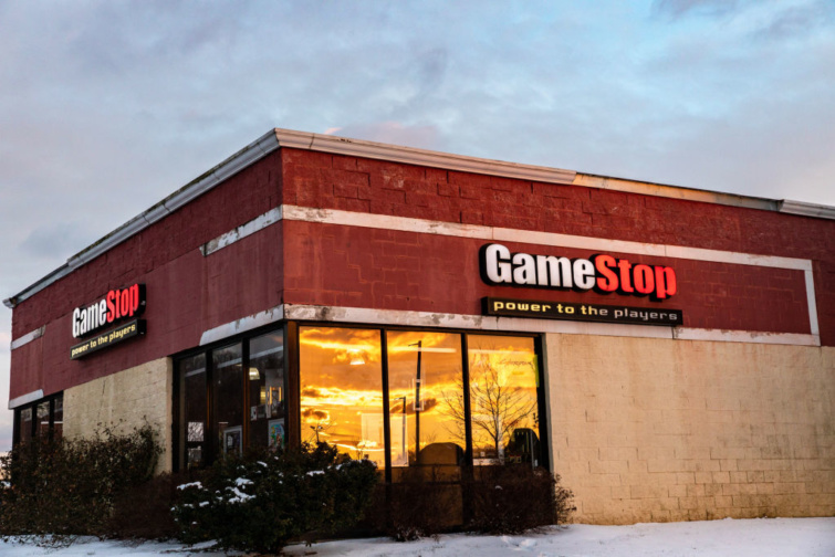 GameStop üzlet Ohioban