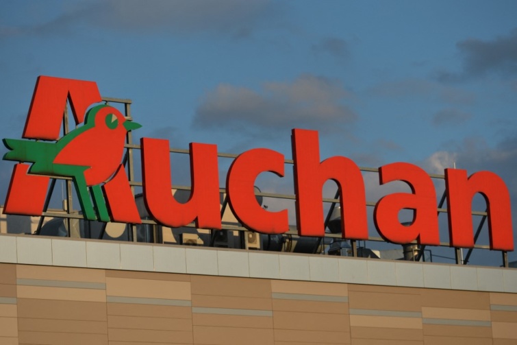 Az Auchan áruház logója.