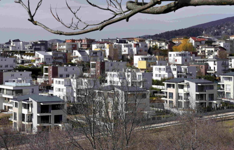 A Terrace Residence lakópark épületei a fõváros XI. kerületében - tovább drágultak az ingatlanok