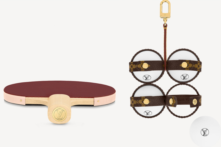 louisvuittonasztalitenisz Startlap Vásárlás A Louis Vuitton monogramja mindenhol látható