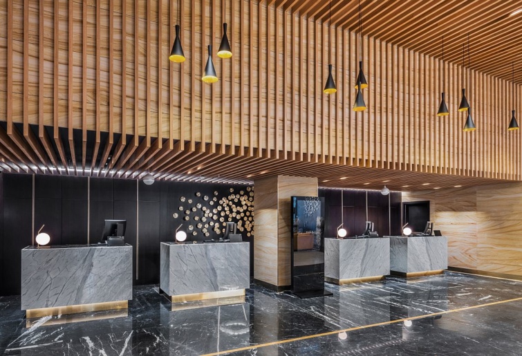 hotelrecepcioures Startlap Vásárlás Egy szálloda üres recepciója