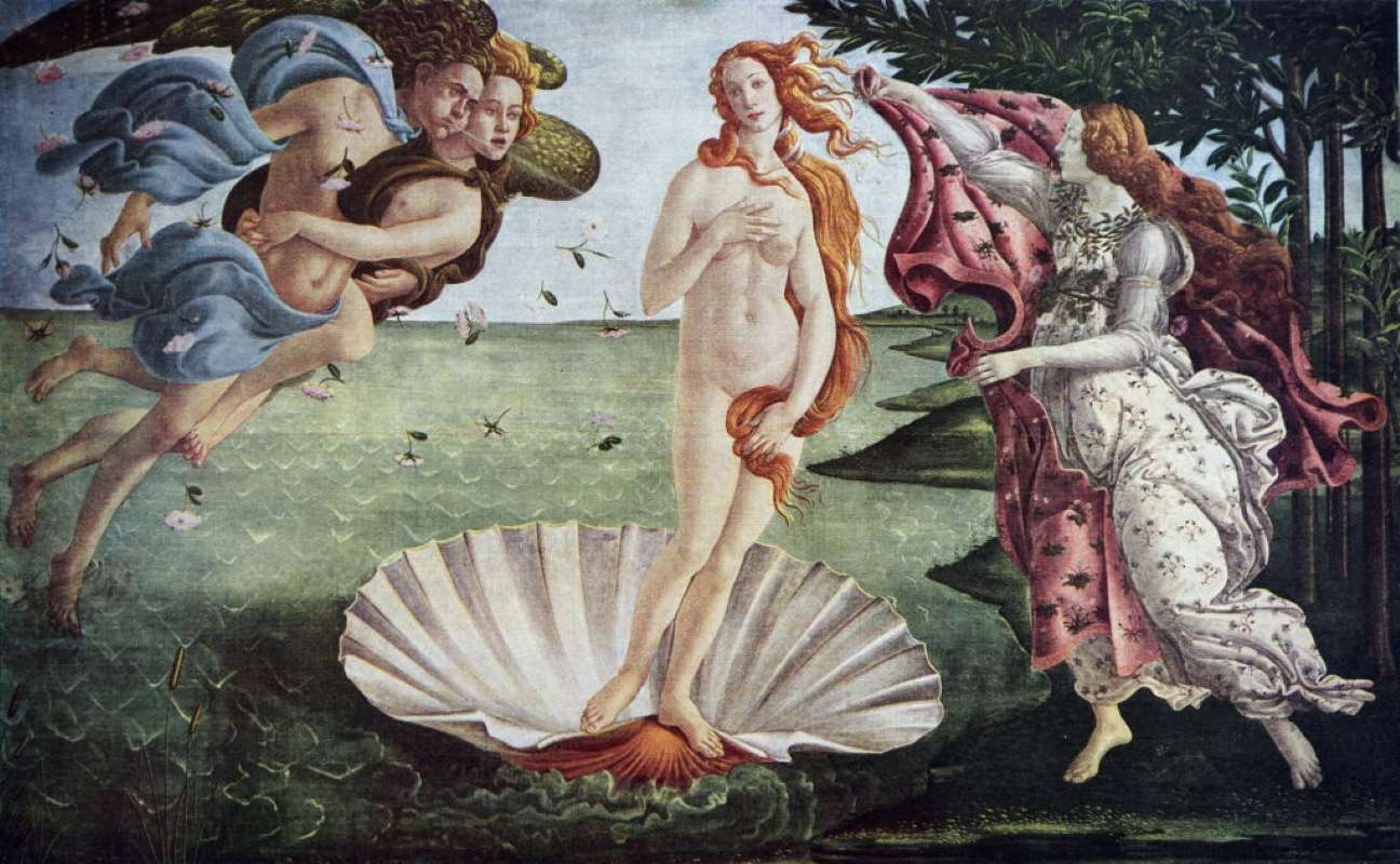 Vénusz születése - Sandro Botticelli világhírű műve