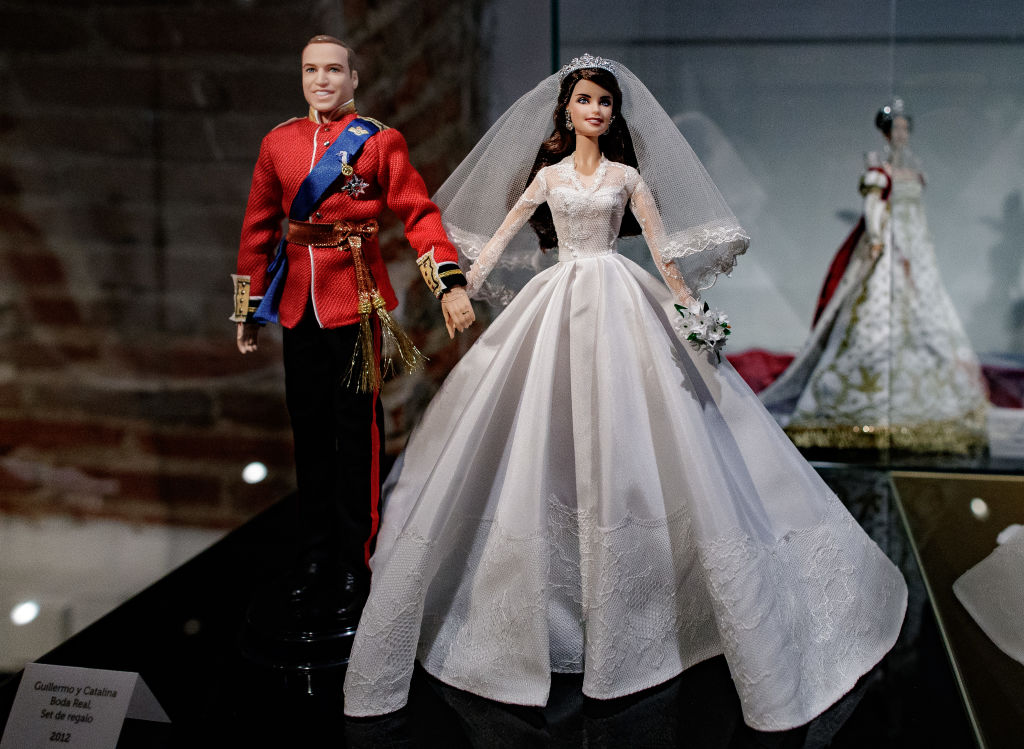 Katalin hercegné és Vilmos herceg a Mattel világában