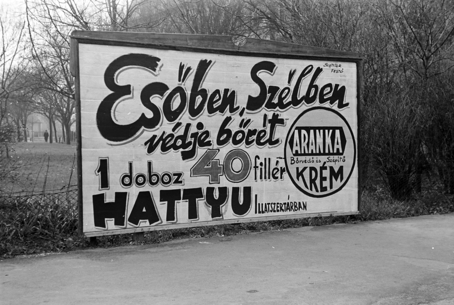 Illatszertár reklámja 1941-ben