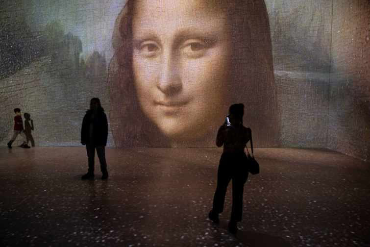 Da Vinci kiállítás a mesterséges intelligencia segítségével