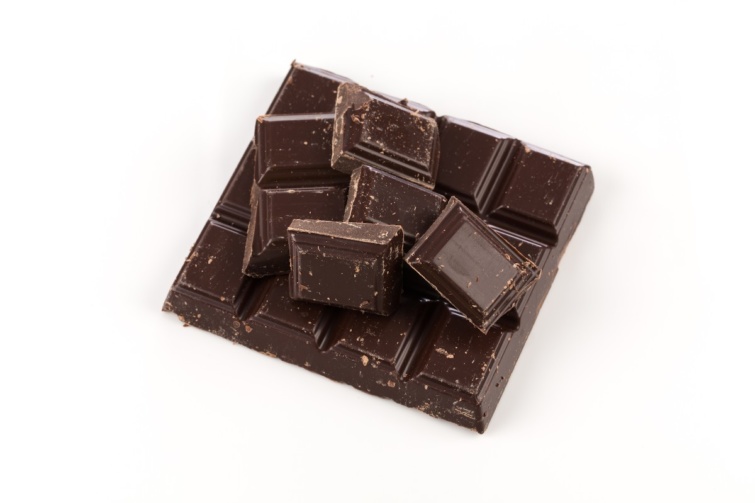 A magasabb kakaó tartalmú csokoládék sötétebb színűek