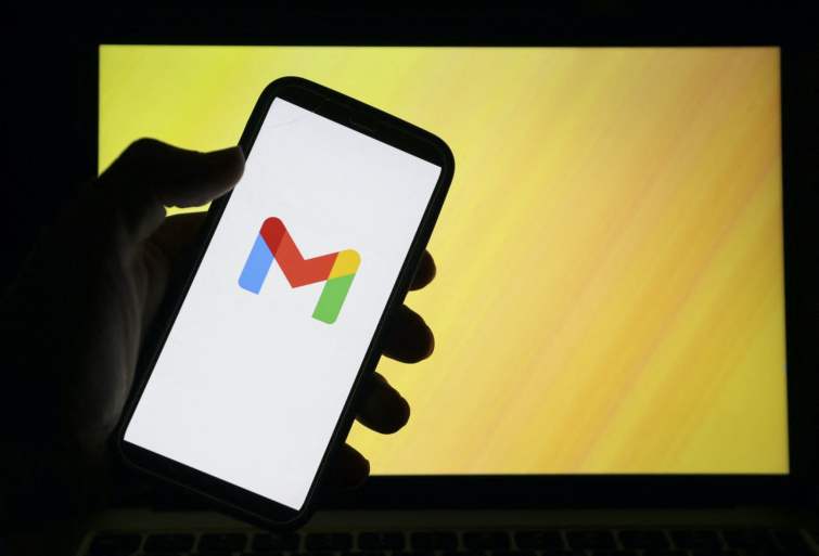 Gmail logó képernyőn Startlap Vásárlás