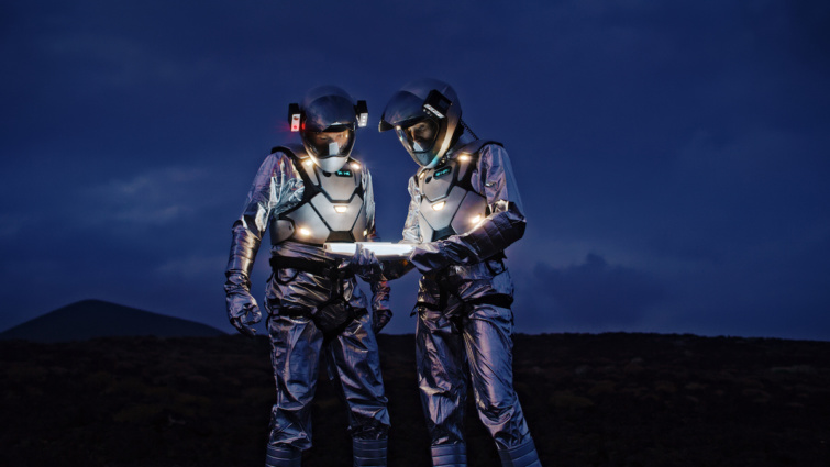 Filmet néznek a NASA űrhajósai