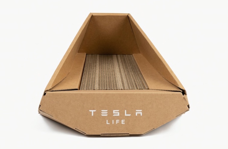 tesla cybertruck macsakaalom Startlap Vásárlás A Cybertruck formájú macskajáték a Teslától