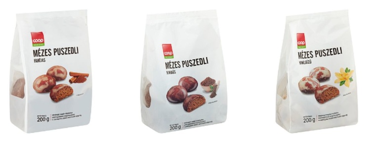 Coop mézes puszedlik.