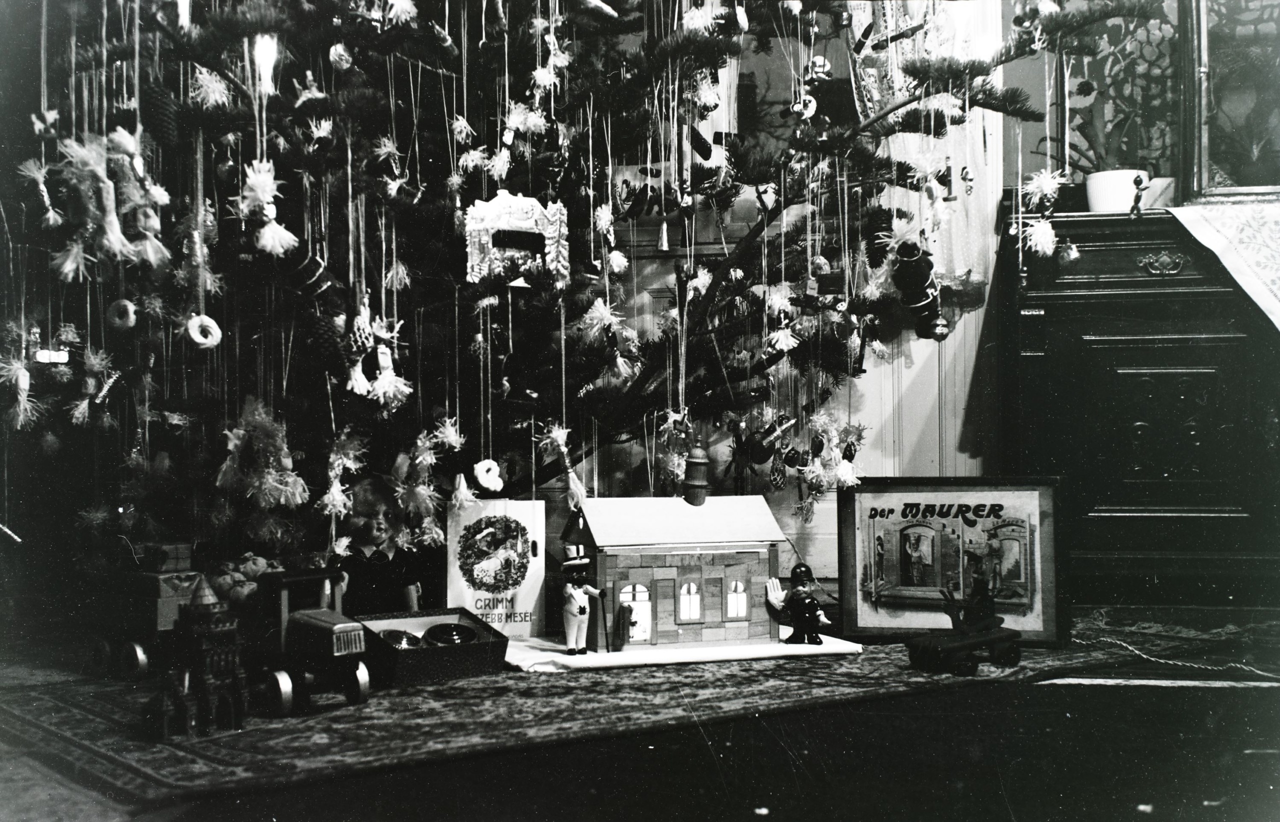 Karácsonyi ajándékok 1940-ben.
