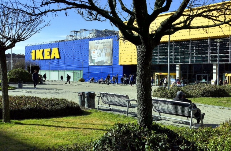 Az IKEA áruháza az Örs vezér téren