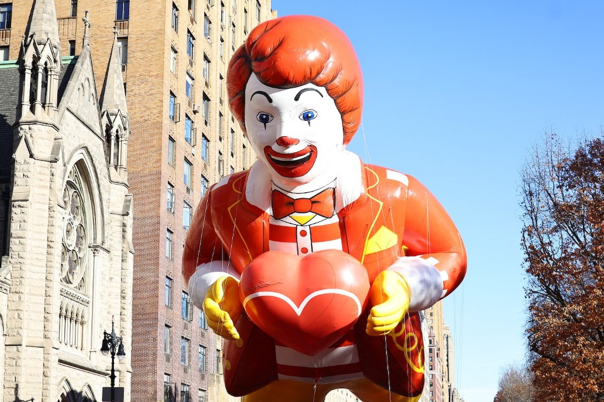 Ronald McDonald a gyorsétterem kabalafigurája