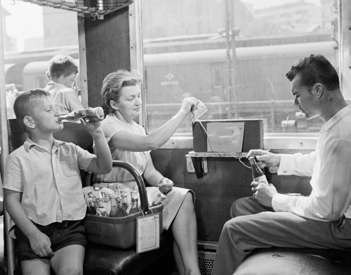 Bambit isznak a hatvanas években egy vonaton