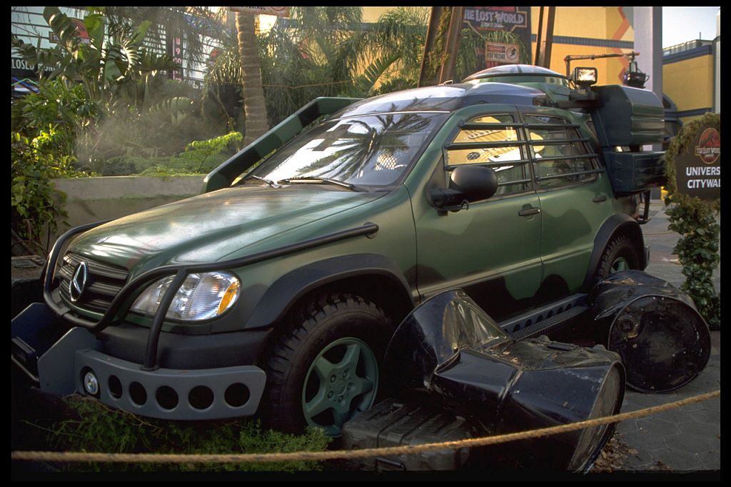 Mercedes a Jurassic Parkban