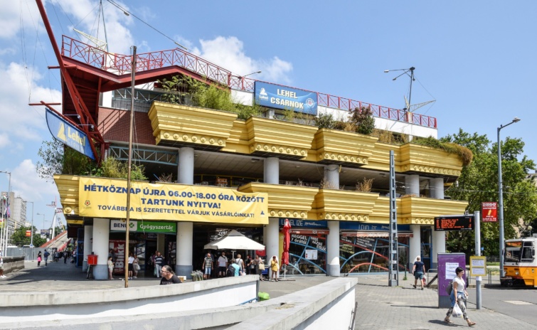 A Lehel csarnok 2021-ben.