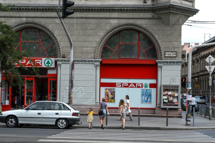 A Spar egy budapesti üzlete
