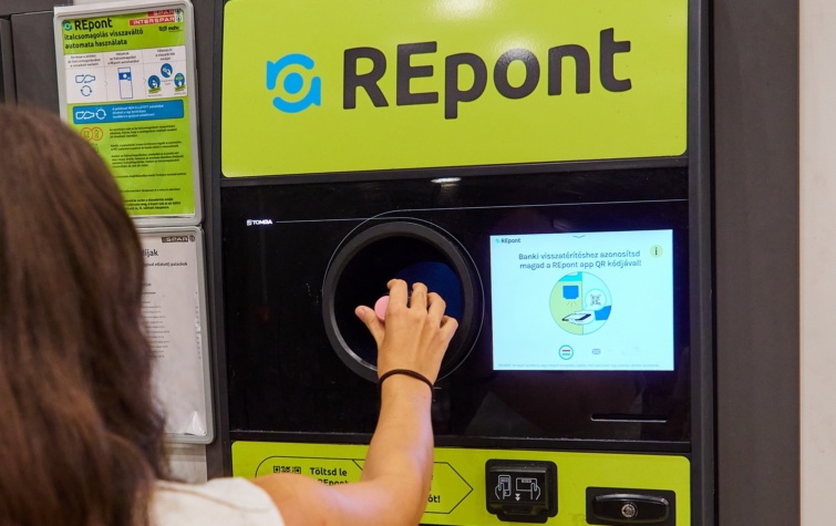 repont Startlap Vásárlás Palackvisszaváltó automata